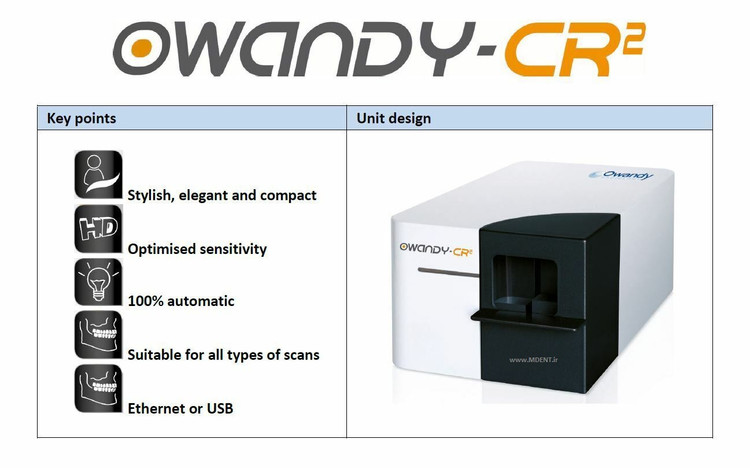 اسکنر فسفر پلیت Owandy اوندی مدل سی آرCR2